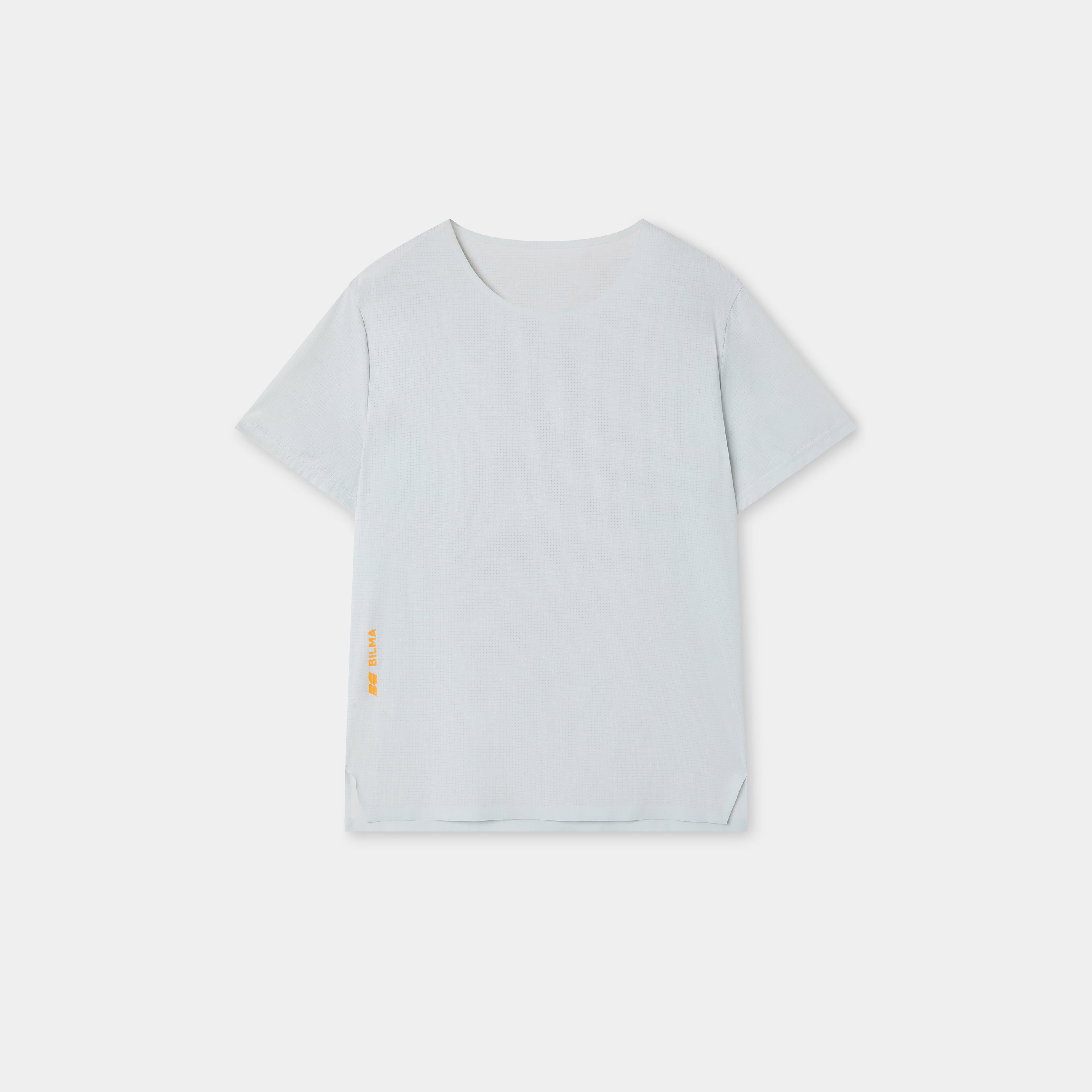 Camiseta técnica de running para hombre Aiguablava Tee en color azul - BILMA colección Respect the Distance