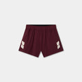 Short de running para hombre Tramuntana Short en color burdeos - BILMA colección Respect the Distance