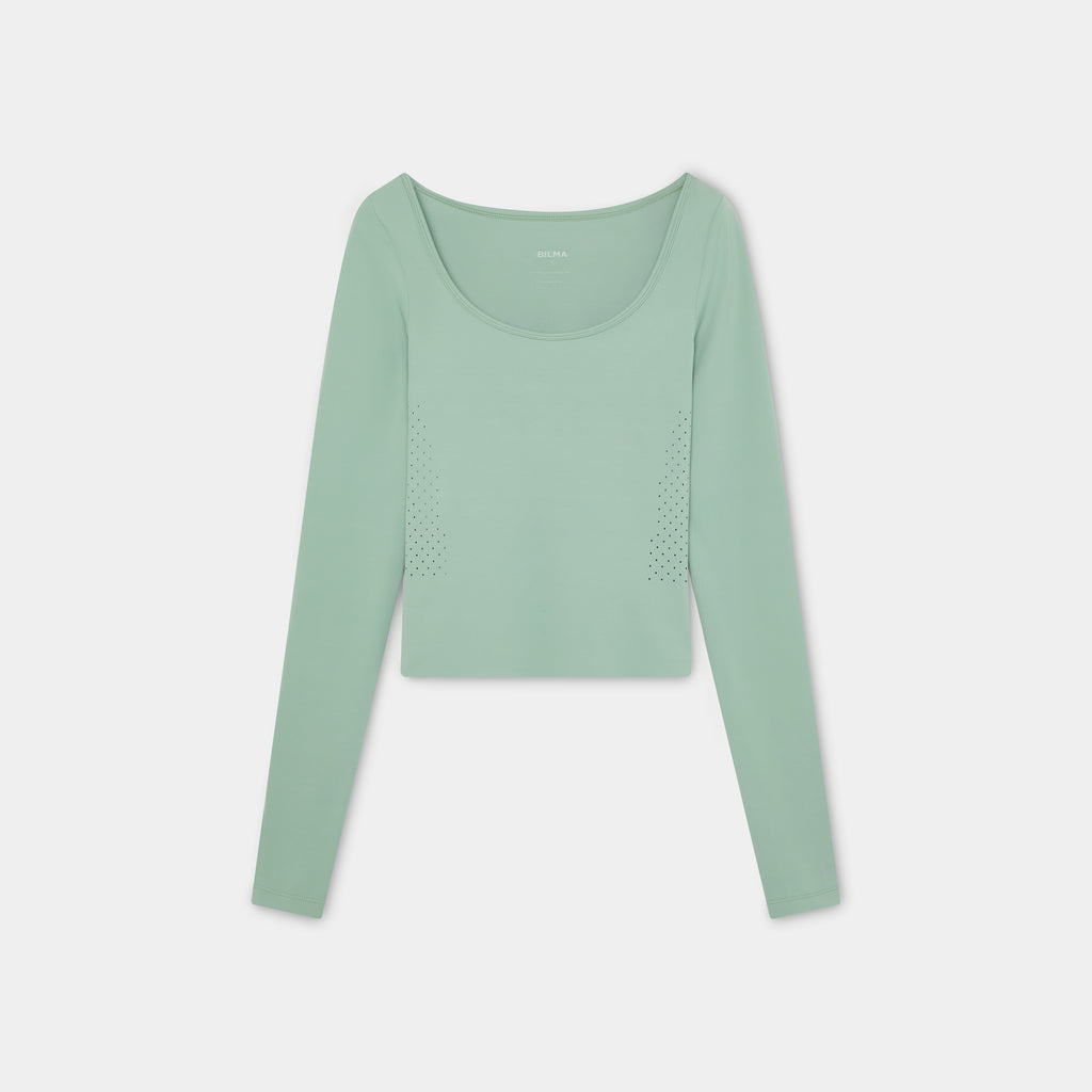 Sage Form Longsleeve BILMA - Manga larga técnica